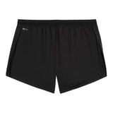 Short Deportivo Puma Con Abertura de 3" Negro Mujer