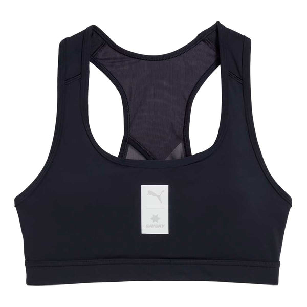Crop Top Deportivo Puma X Saysky RUNNING BRA Navy Mujer