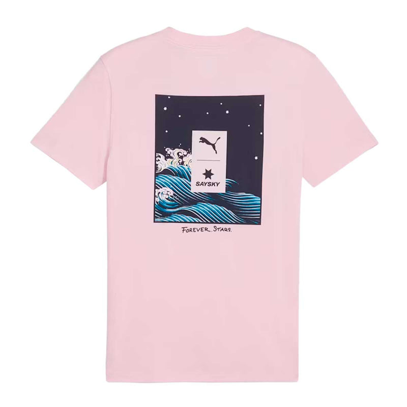 Playera Deportiva Puma X Saysky SS TEE Rosa Mujer