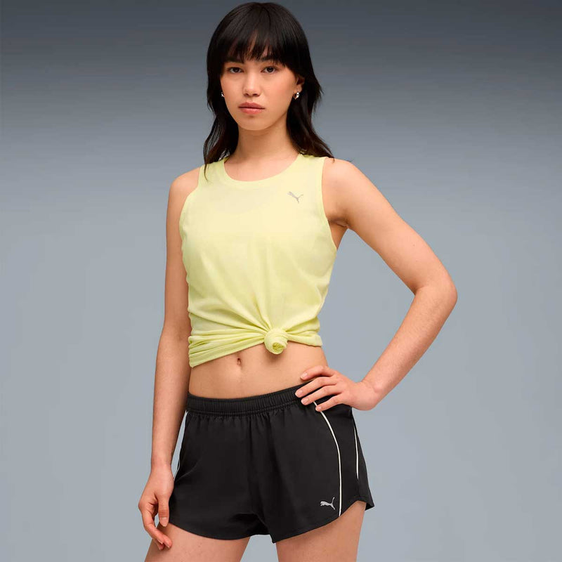 Camiseta Sin Mangas Puma RUN VELOCITY TANK Gold Moon Mujer