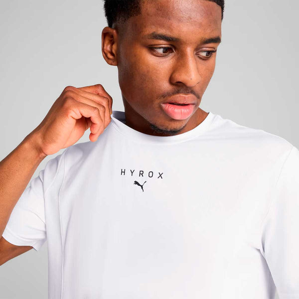 Playera Deportiva Puma X HYROX TEE Blanco Hombre