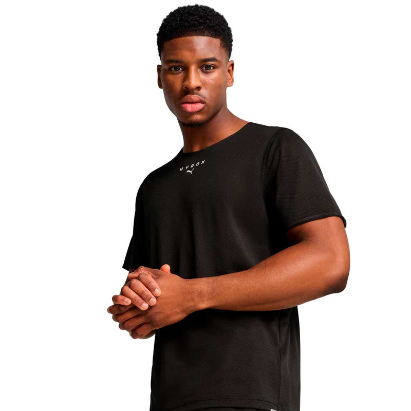 Playera Deportiva Puma ULTRASPUN Edición Limitada Hyrox Negro Hombre