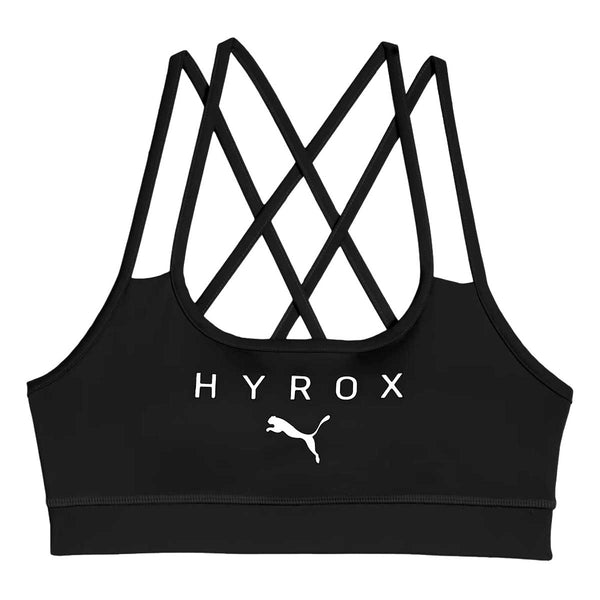Sujetador Deportivo MOVE Strappy Edición Limitada Hyrox Negro Mujer