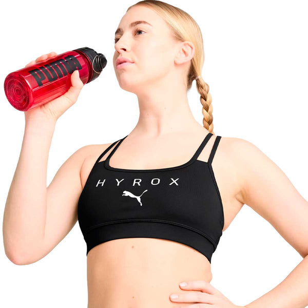 Sujetador Deportivo MOVE Strappy Edición Limitada Hyrox Negro Mujer