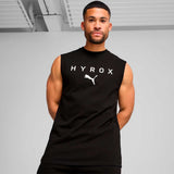 Playera Deportiva PUMA x HYROX Cut-Off Tank Negro Hombre
