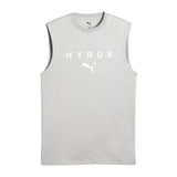 Playera Deportiva PUMA x HYROX Cut-Off Tank Gris Hombre