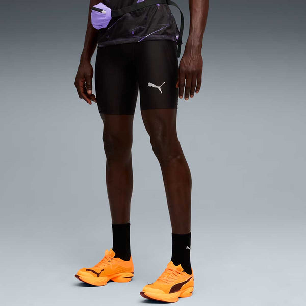 Lycra Corta Puma Raceday Ultraform 9" Negro Hombre