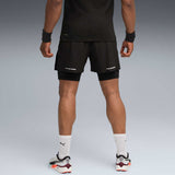 Short Deportivo Puma 2in1 Training Edición Hyrox Negro Hombre