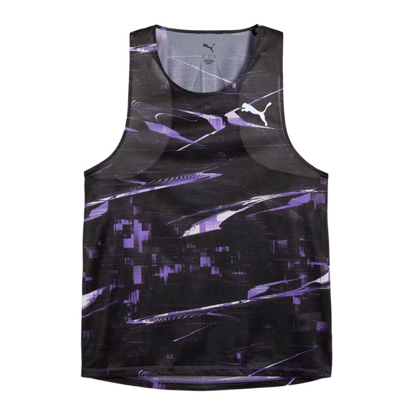 Playera Deportiva Puma RACEDAY SINGLET Dark Amethyst Hombre
