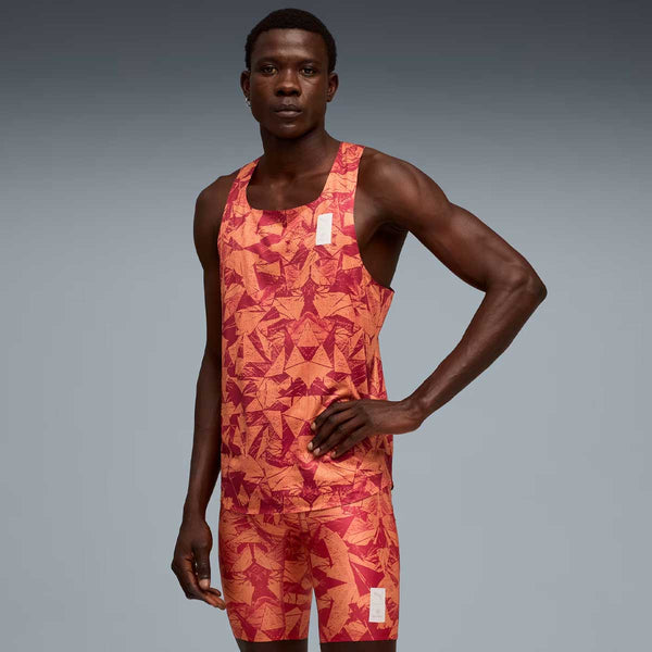 Playera Deportiva Puma X Saysky Singlet Regal Red Hombre