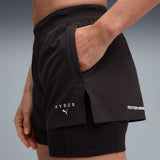 Short Deportivo Puma 2in1 Edición Hyrox Negro Mujer
