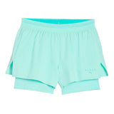 Short Deportivo Puma 2in1 Edición Hyrox Aqua Mujer