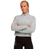 Sudadera CLOUDSPUN PUMA x HYROX 1/4 ZIP Gris Mujer