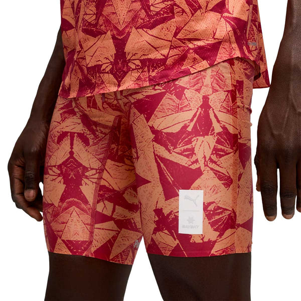 Leggings Cortos Puma X Saysky Tights 7" Origami Camo Hombre