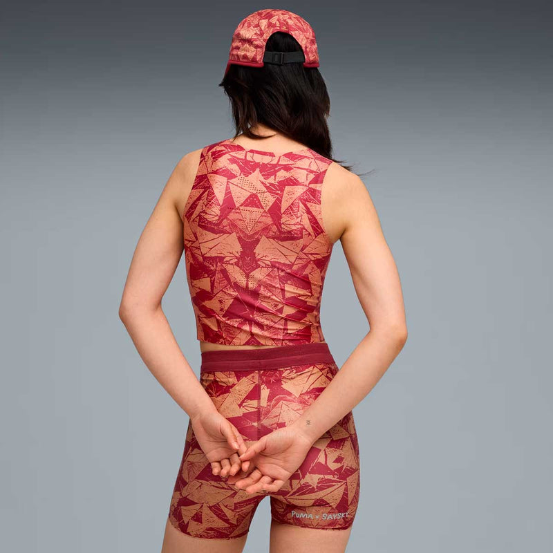 Top Deportivo Puma X Saysky Regal Red Mujer