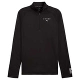 Sudadera Deportiva Puma Quarter 1/4 Zip Hyrox Negro Hombre