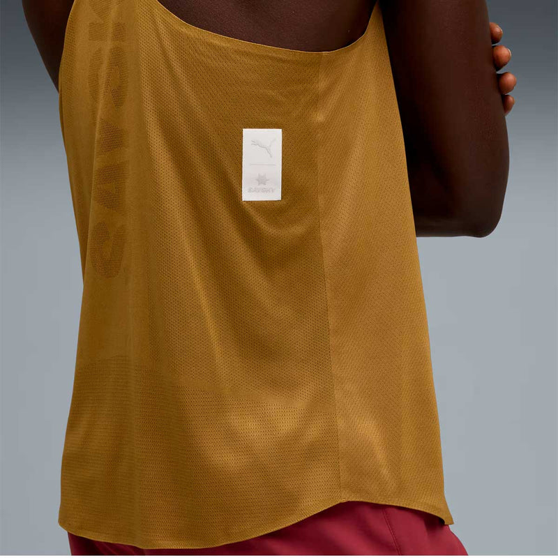 Playera Deportiva Puma X Saysky Singlet Honey Butter Hombre