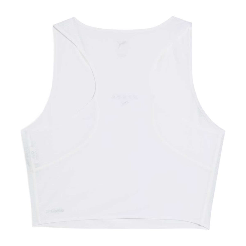 Crop Tank Deportivo Puma Edición Limitada Hyrox Blanco Mujer