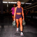 Short Deportivo Puma x Hyrox SHAPELUXE 3" Tight Deep Plum Mujer