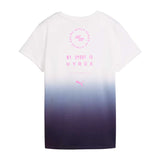 Playera Deportiva PUMA x HYROX POLY GRAPHIC Blanco Mujer