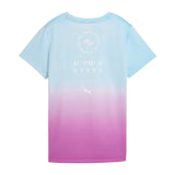 Playera Deportiva PUMA x HYROX POLY GRAPHIC Celeste Mujer