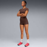 Playera Deportiva SHAPELUXE SS PUMA x HYROX Brown Mujer