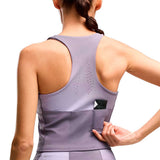 Top Deportivo Puma Lightspeed Morado Gris Mujer