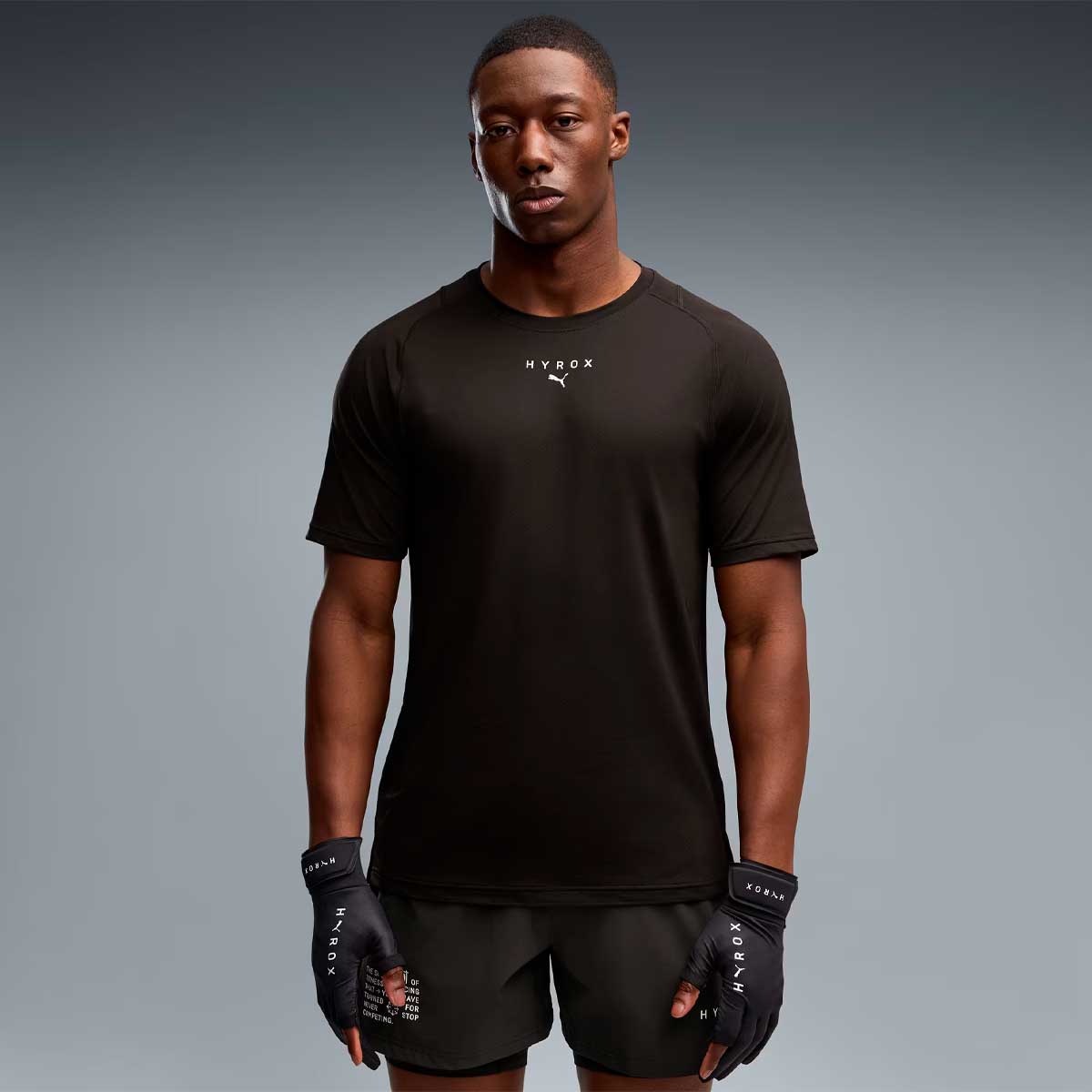 Playera Deportiva Puma HYROX PWRMODE Negro Hombre