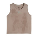 Crop Tank Puma HYROX Cloudspun ThermoAdapt Gris Ratón Mujer