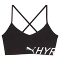 Top Deportivo Puma HYROX PWRMODE Strappy Sports Bra Negro Mujer