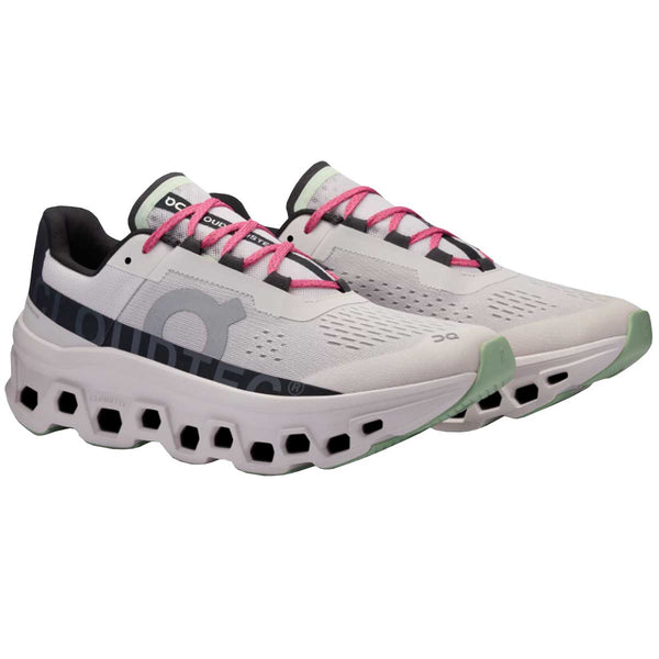 Tenis On CLOUDMONSTER Blanco Negro Hombre