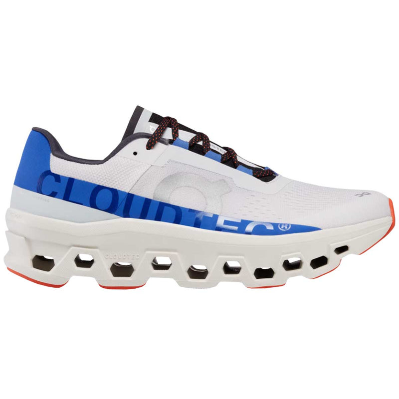 Tenis On CLOUDMONSTER Blanco Azul Hombre