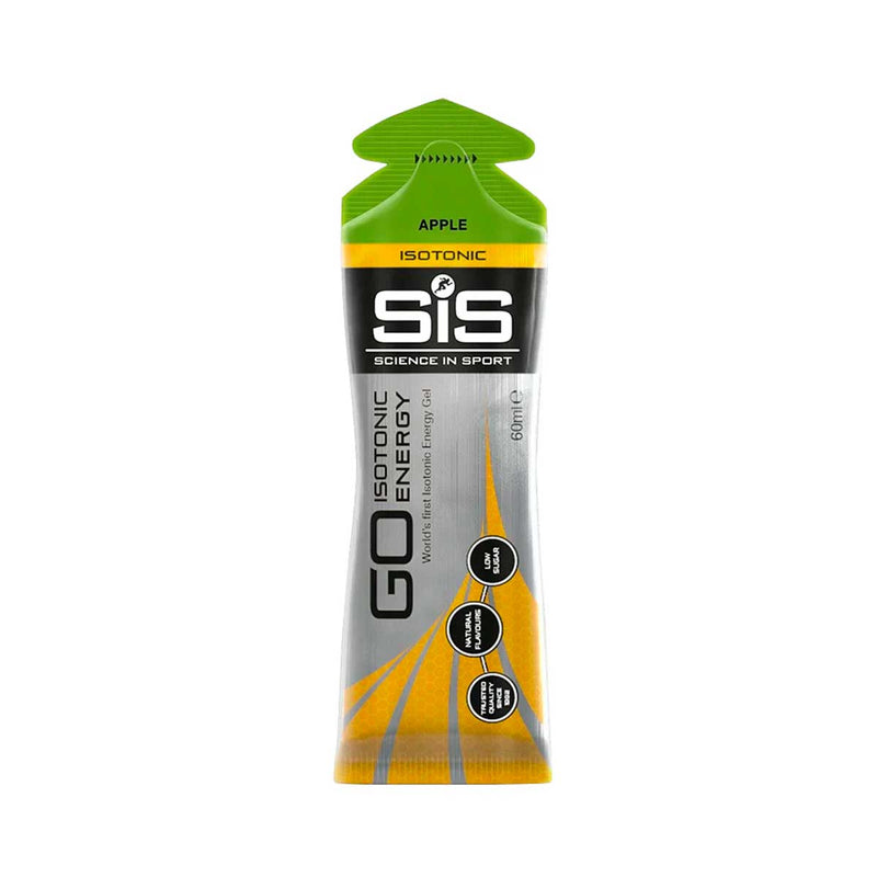 Gel SIS GO Energy Isotonic Sabor Apple Sin Cafeína 60 ml
