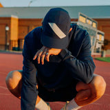 Gorra Deportiva Tracksmith Session Hat Azul Unisex