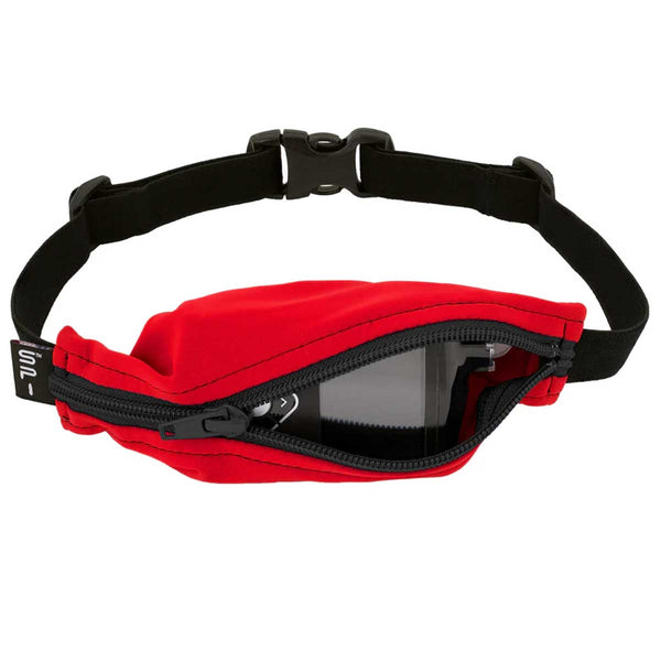 Cinturón para Correr SPIbelt THE SPIBELT Rojo Zipper Negro