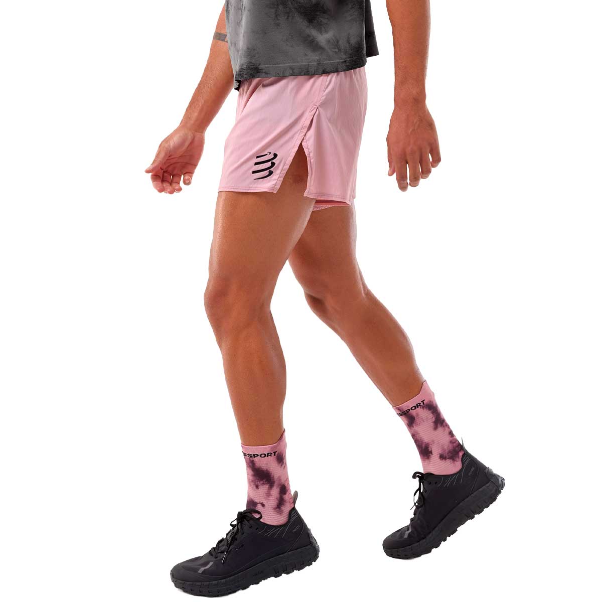 Short Deportivo Compressport Racing Split Eat My Dust!