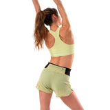 Top Deportivo Compressport Feelfree Seamless Bra Shadow Lime