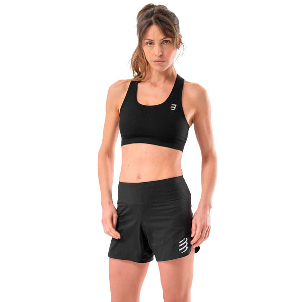 Top Deportivo Compressport Feelfree Seamless Bra Black