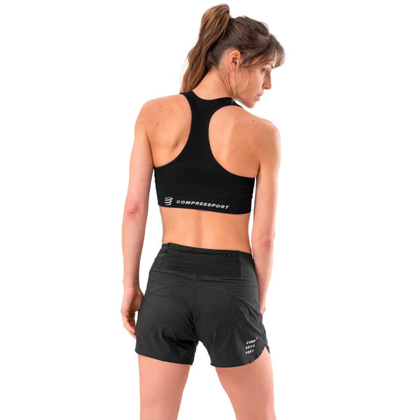 Top Deportivo Compressport Feelfree Seamless Bra Black