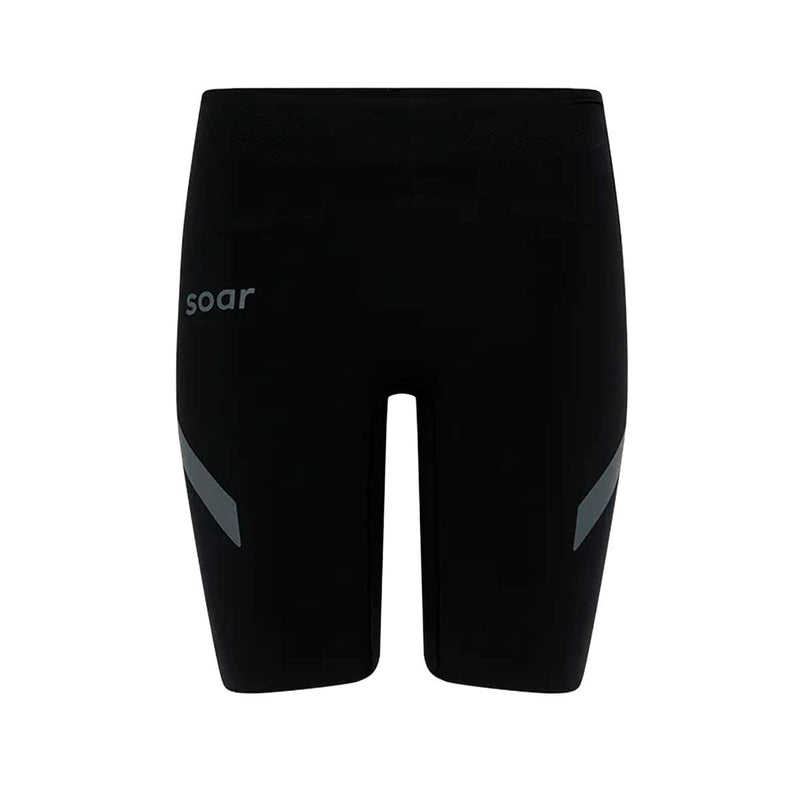 Short Deportivo Soar Running Marathon Speed Negro Mujer