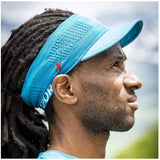 Banda Deportiva Spiderweb Headband On/Off Mosaic Blue
