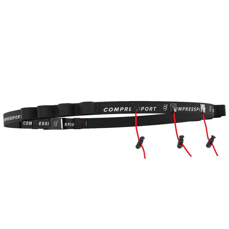 Porta Número Compressport Race Belt Negro