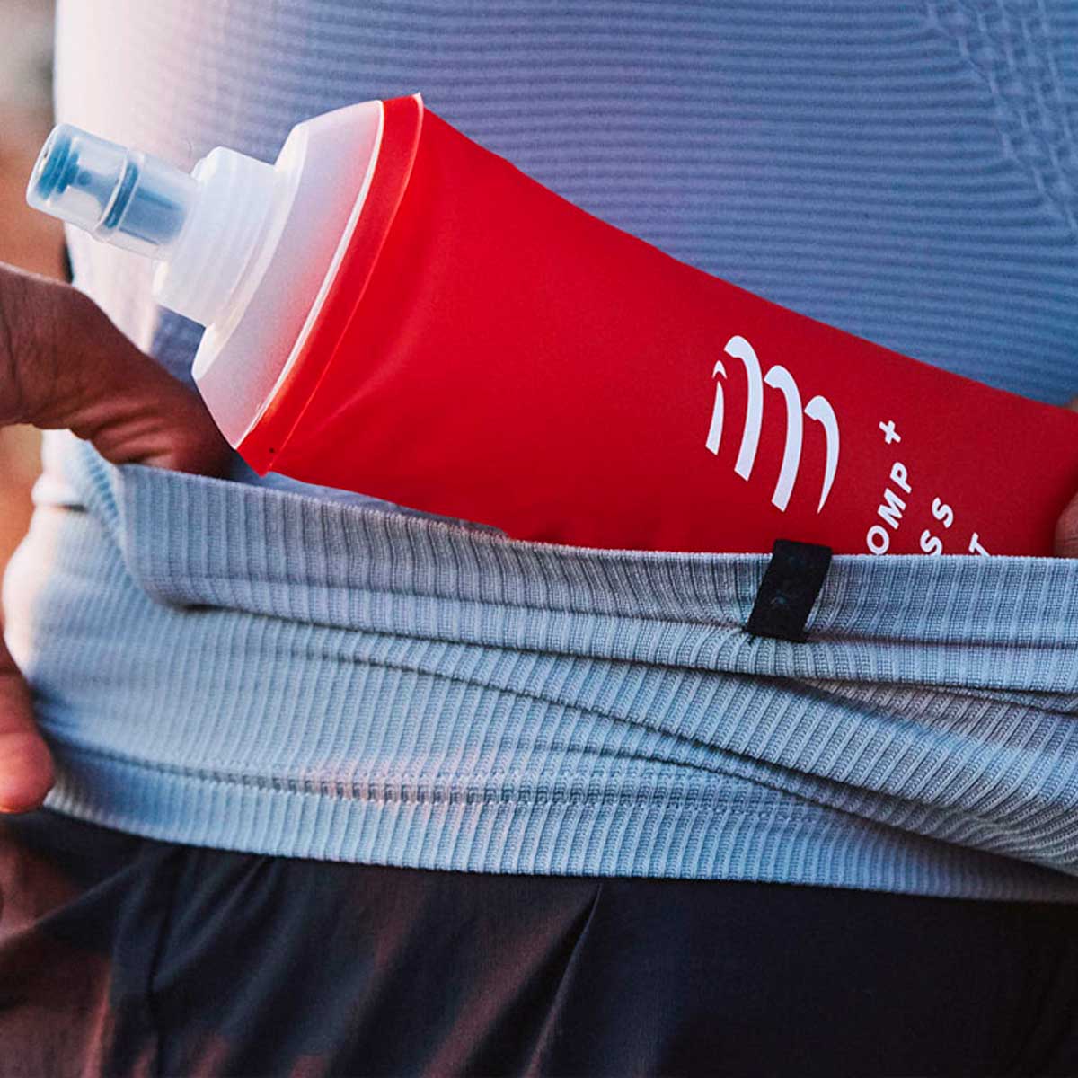 Botella Blanda Compressport Ergoflask 500Ml Handheld Red