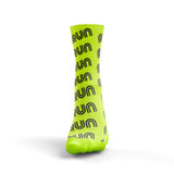 Calceta Deportiva AEROSOCK performance High Run24 Safe Yellow
