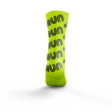 Calceta Deportiva AEROSOCK performance High Run24 Safe Yellow