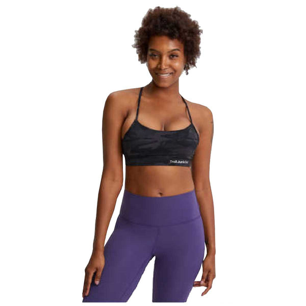 Crop Top Trail Junkie Textura Multi Grises - DW005