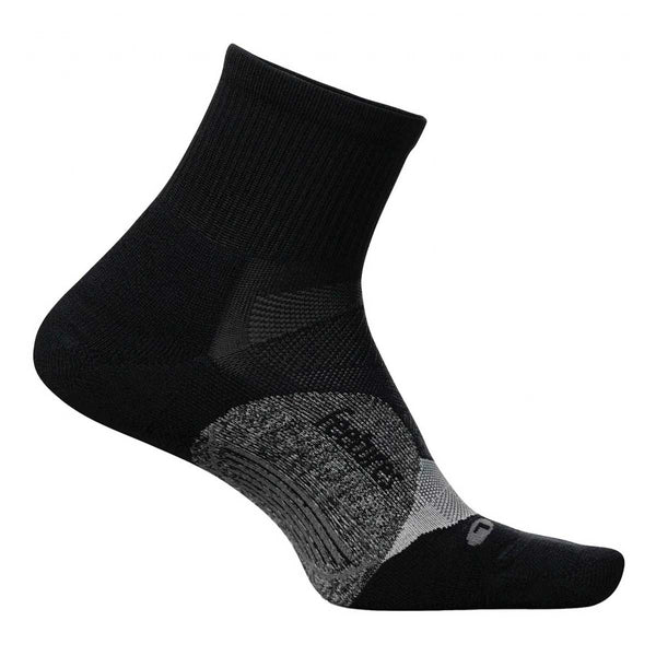 Calcetín Feetures Elite Light Cushion Quarter E205159 Negro