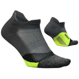 Calcetín Feetures Elite Light Cushion No Show Tab Midnight Neon