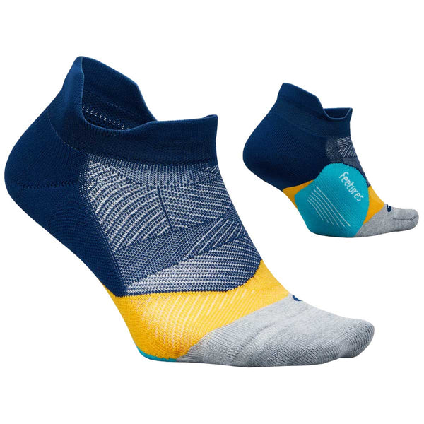 Feetures Elite Light Cushion No Show Nitro Navy E5046707