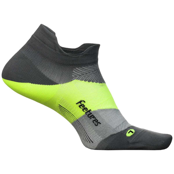 Calcetín Feetures Elite Ultra Light No Show Tab Midnight Neon